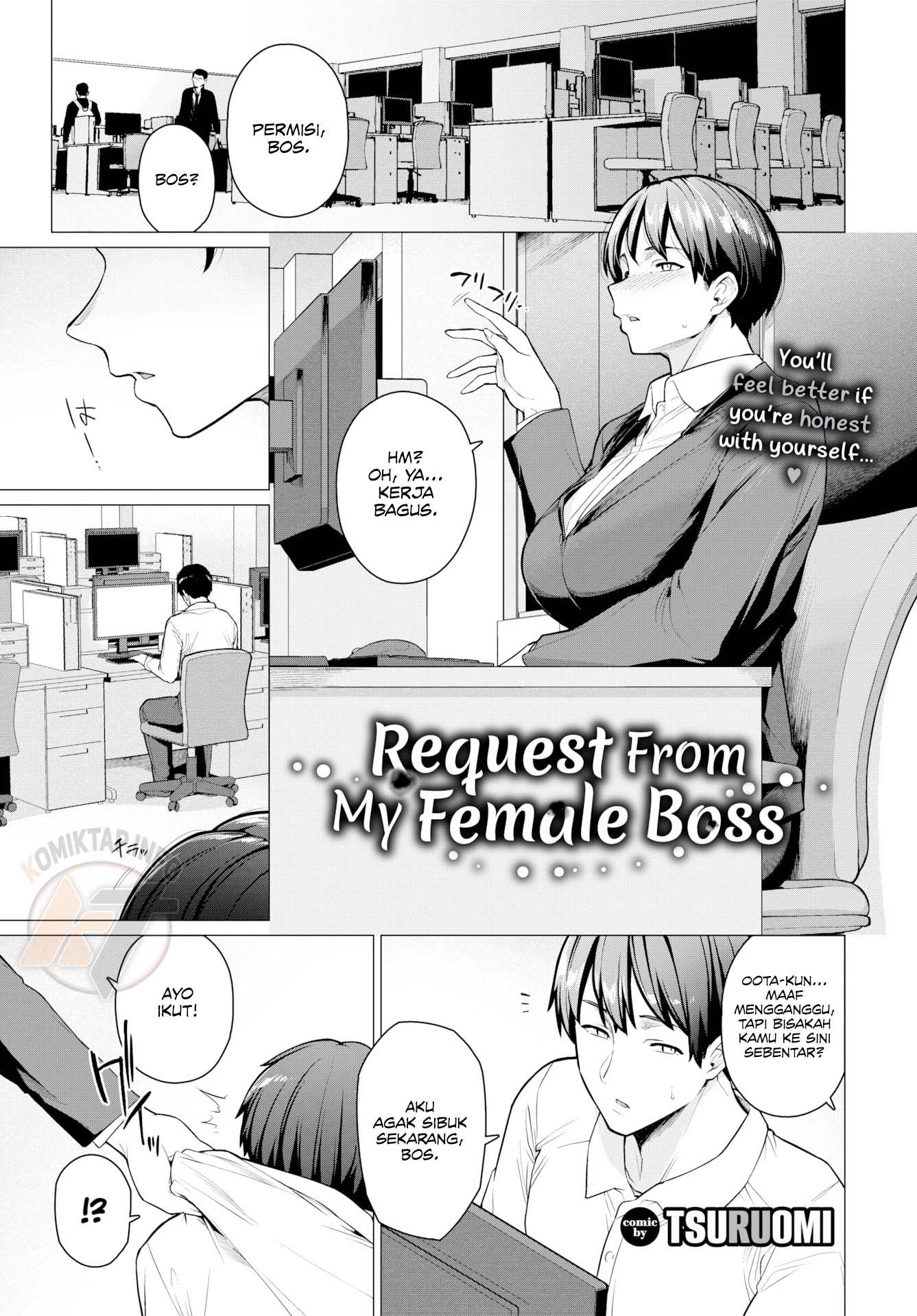 Request From My Female Boss